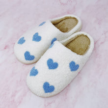 Load image into Gallery viewer, Heart Full Cozy Lounge Slippers