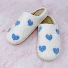 Load image into Gallery viewer, Heart Full Cozy Lounge Slippers