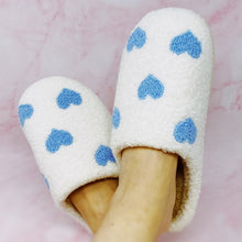 Load image into Gallery viewer, Heart Full Cozy Lounge Slippers
