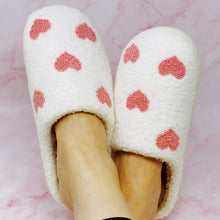 Load image into Gallery viewer, Heart Full Cozy Lounge Slippers