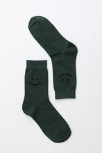 Load image into Gallery viewer, Smiley Face Crew Socks