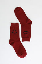 Load image into Gallery viewer, Smiley Face Crew Socks