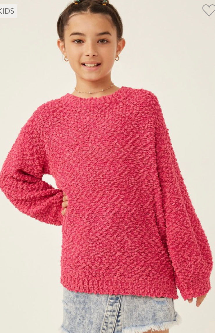 Riley Sweater Fuchsia