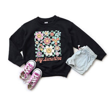 Load image into Gallery viewer, Hey Sunshine Flowers Youth Sweatshirt