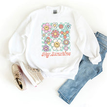 Load image into Gallery viewer, Hey Sunshine Flowers Youth Sweatshirt