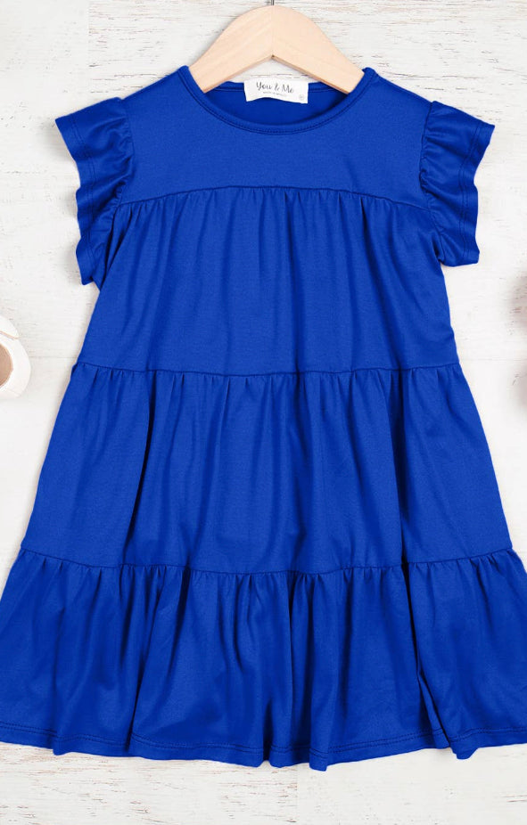 Molly Dress: Royal Blue