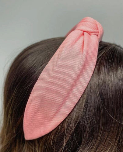 Pink Knotted Headband