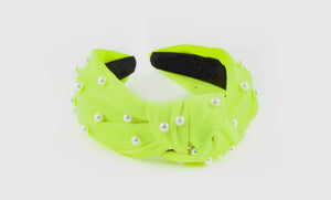 Neon Knotted Headband