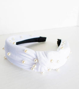White Pearl Headband