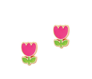 Tiny Tulip Stud