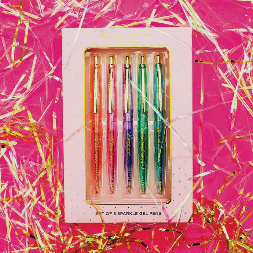 Sparkle Gel Ink Pen Set