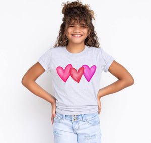 Triple Hearts Tee