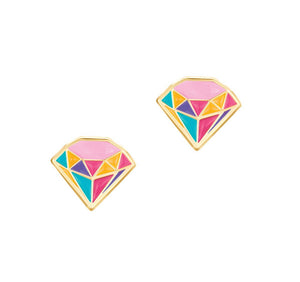 Colorful Jewel Studs