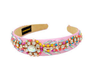 Jeweled Headband Pink