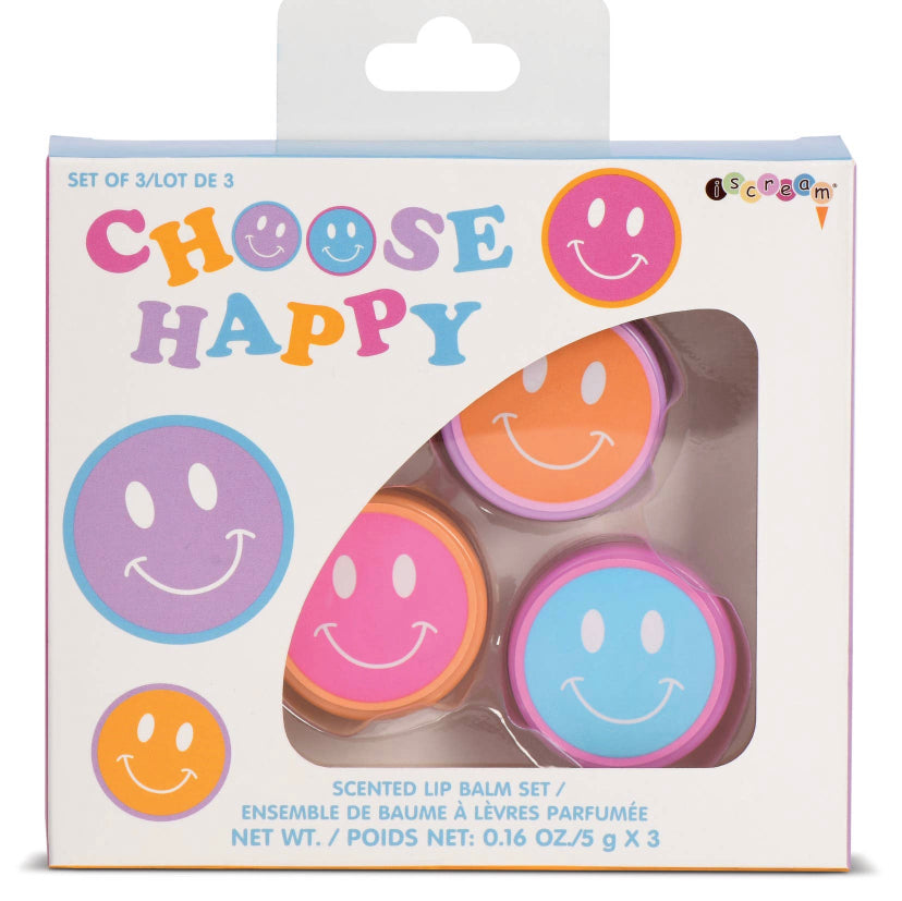 Choose Happy Lip Balm Set