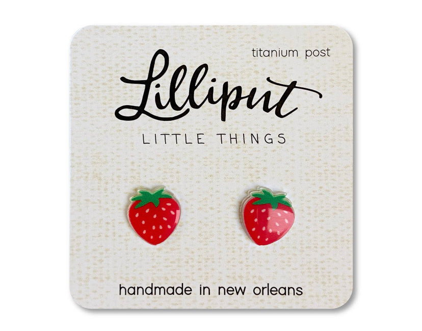 Strawberry Studs