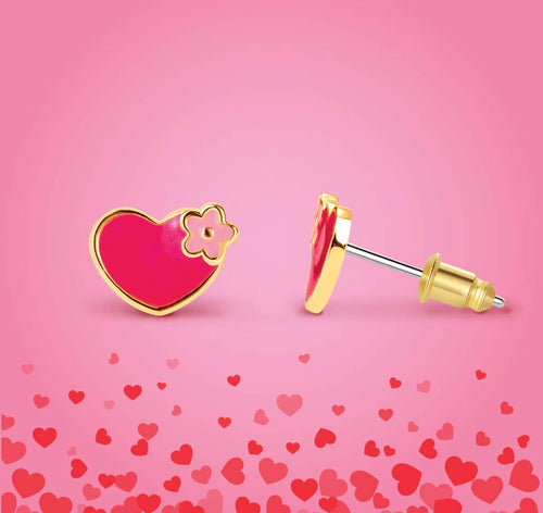 Hearts & Flowers Cutie Studs