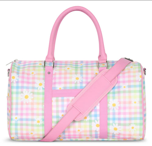 Daisy Gingham Duffle Bag