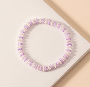 Purple Disc Bracelet